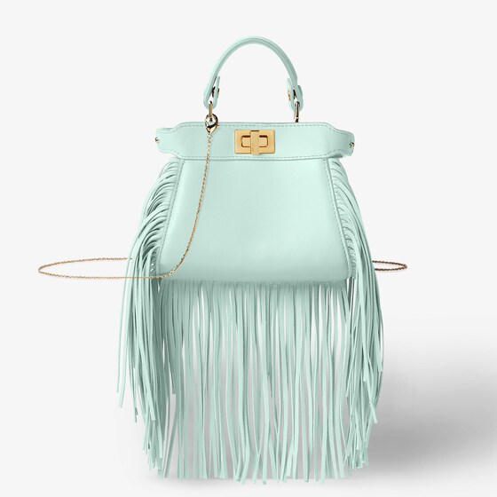 Fendi Nano Peekaboo In Green