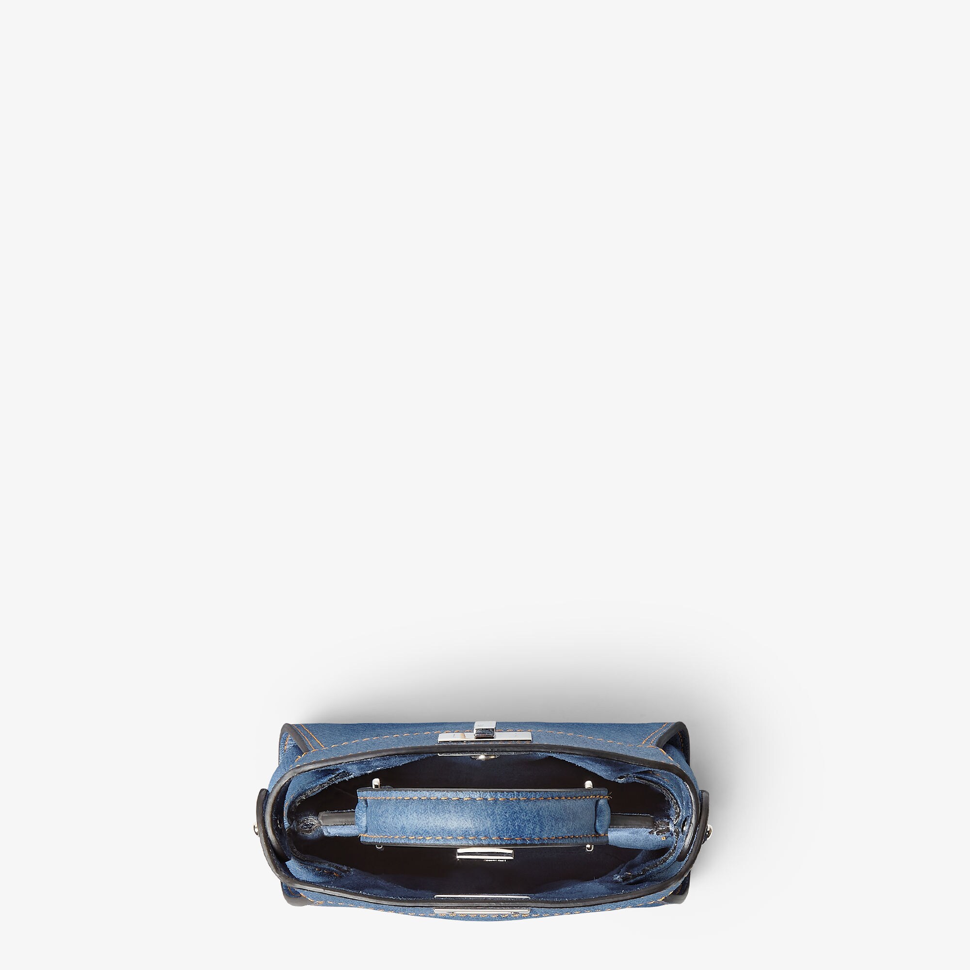 FENDI 24AW PEEKABOO ダブグレー SOFT レザーバッグ ミディアム FENDI 24AW PEEKABOO ダブグレー SOFT レザーバッグ ミディアム