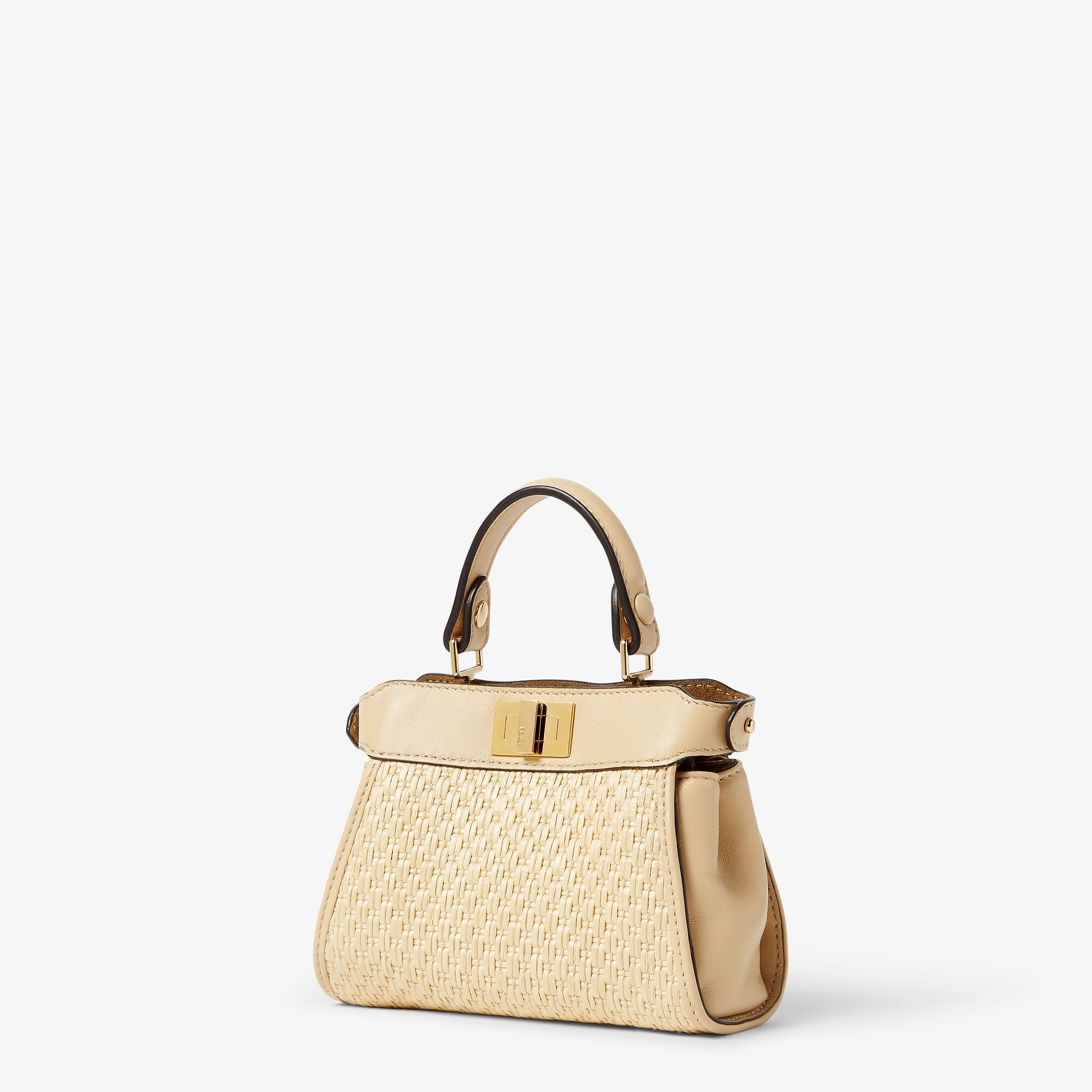 QQQエディ様 FENDI Nano Peekaboo Shoulder Bag | Orange | FARFETCH CA