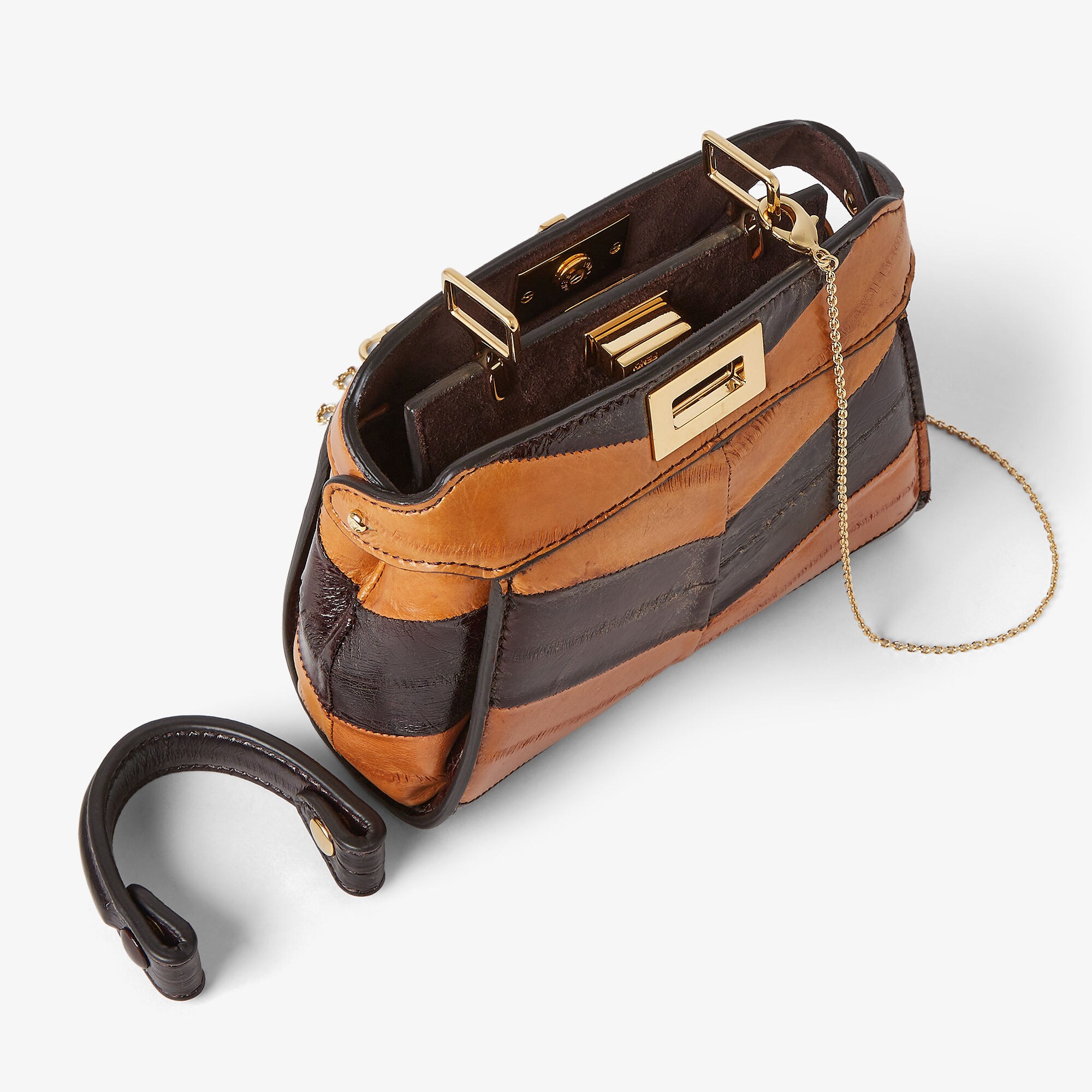 ピーカーブさん専用 ナノ ピーカブー プレシャスレザー マルチカラー | Fendi