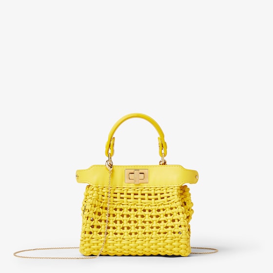 Fendi Nano Peekaboo In Green