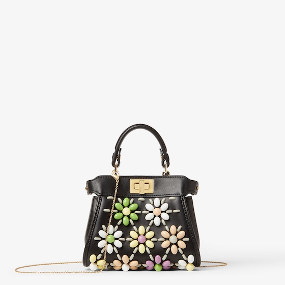 Fendi Nano Peekaboo In Black