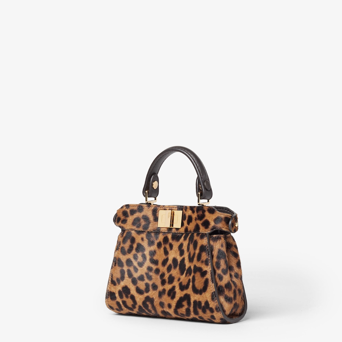 Nano Peekaboo Leather Brown - Image 4/5