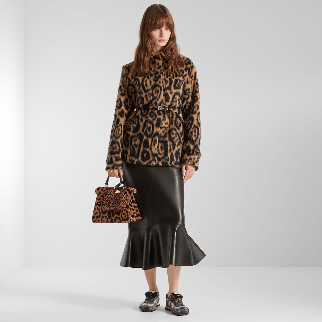 Nano Peekaboo Leather Brown - Image 5/5