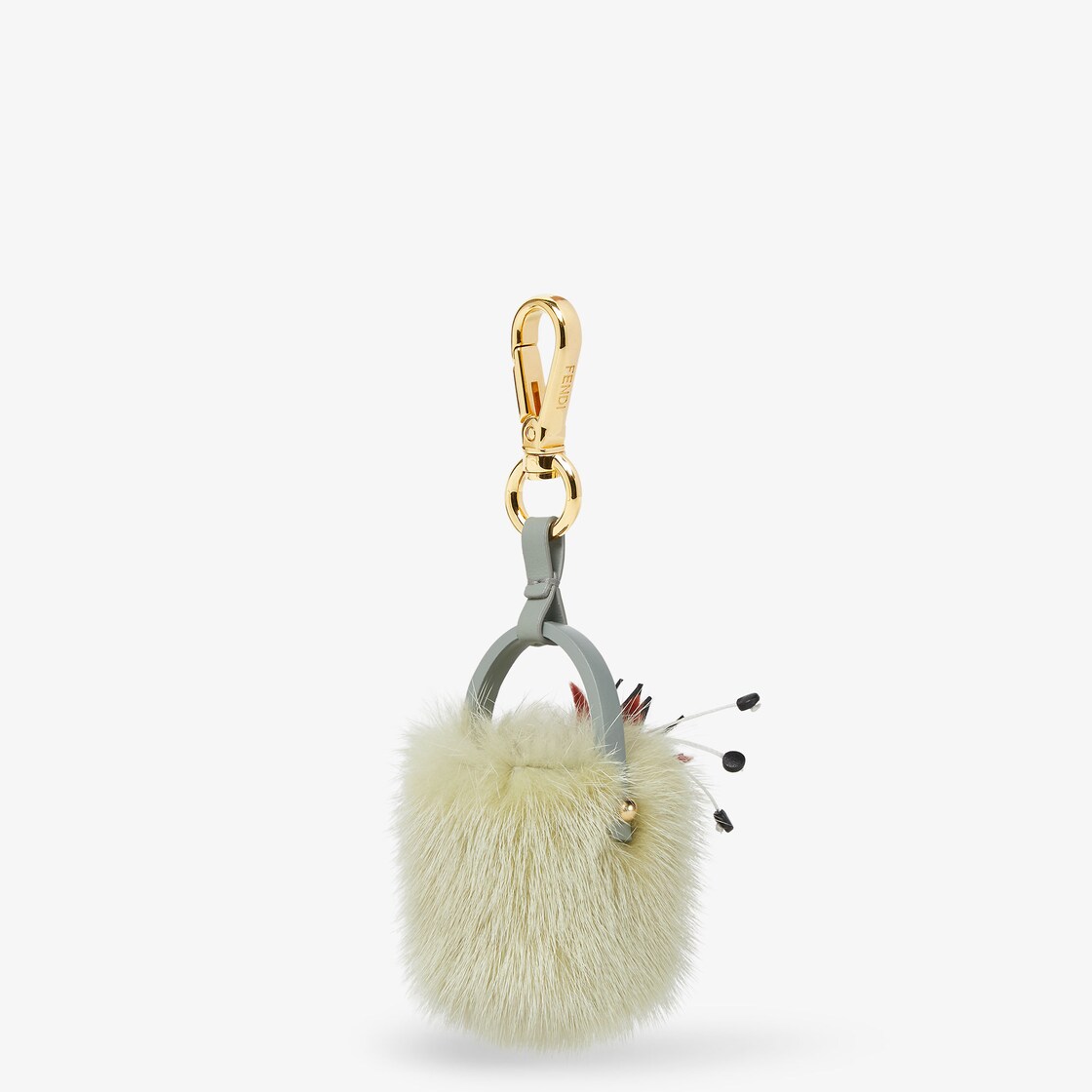 Perfume Holder Charm Fur Green - Image 2/3