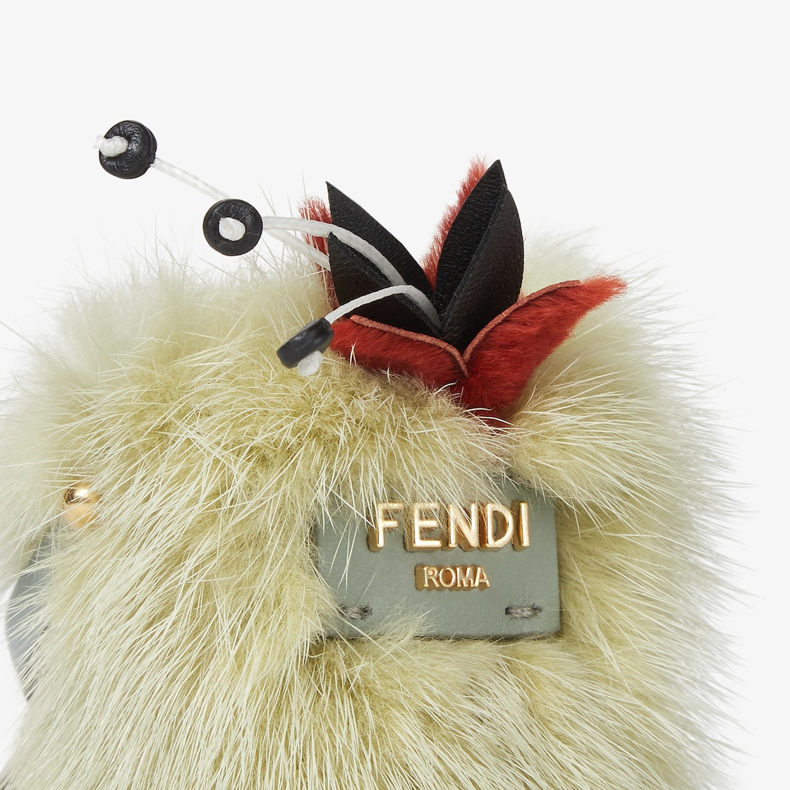 Perfume Holder Charm Fur Green - Image 3/3