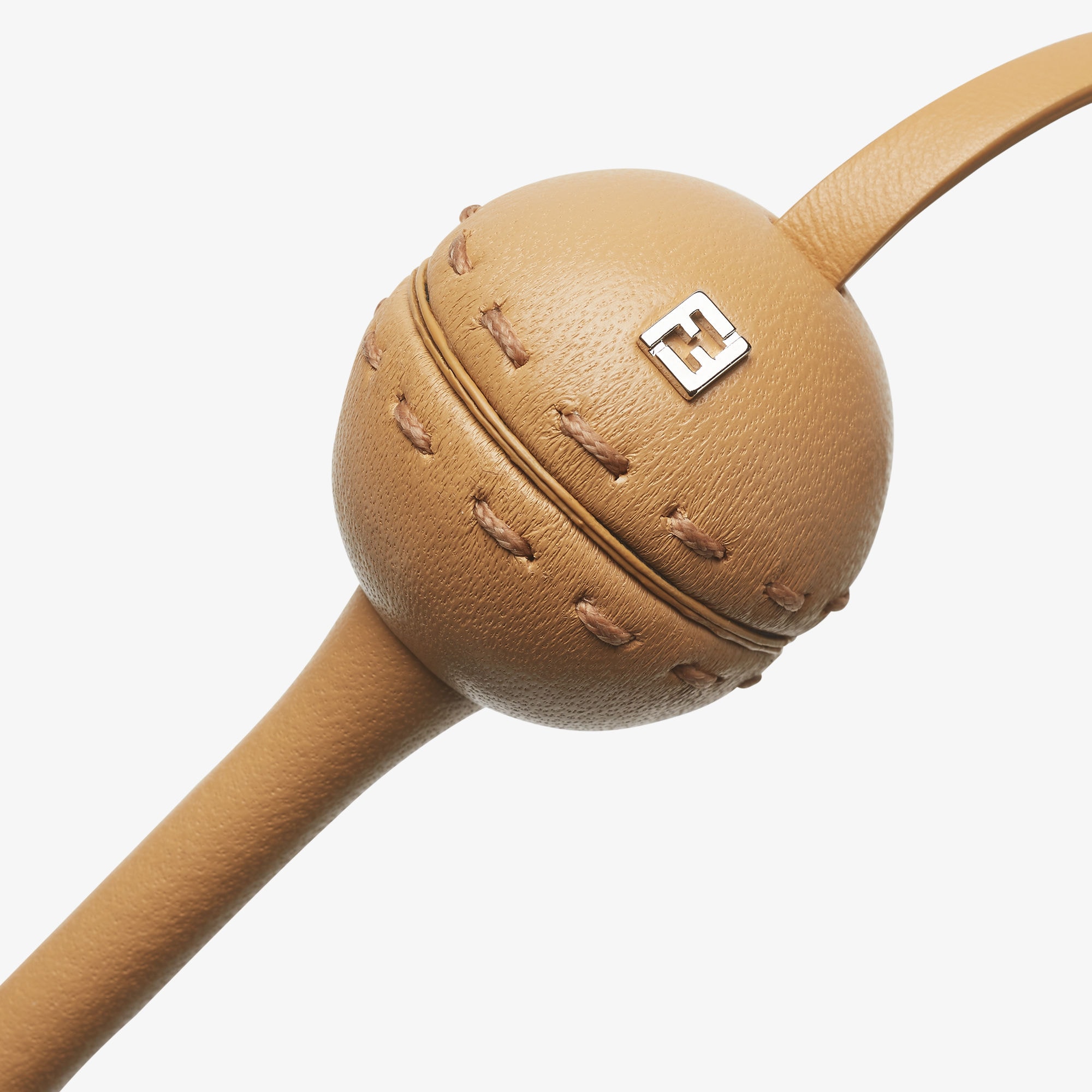 Lollipop holder charm - Beige | FENDI SG