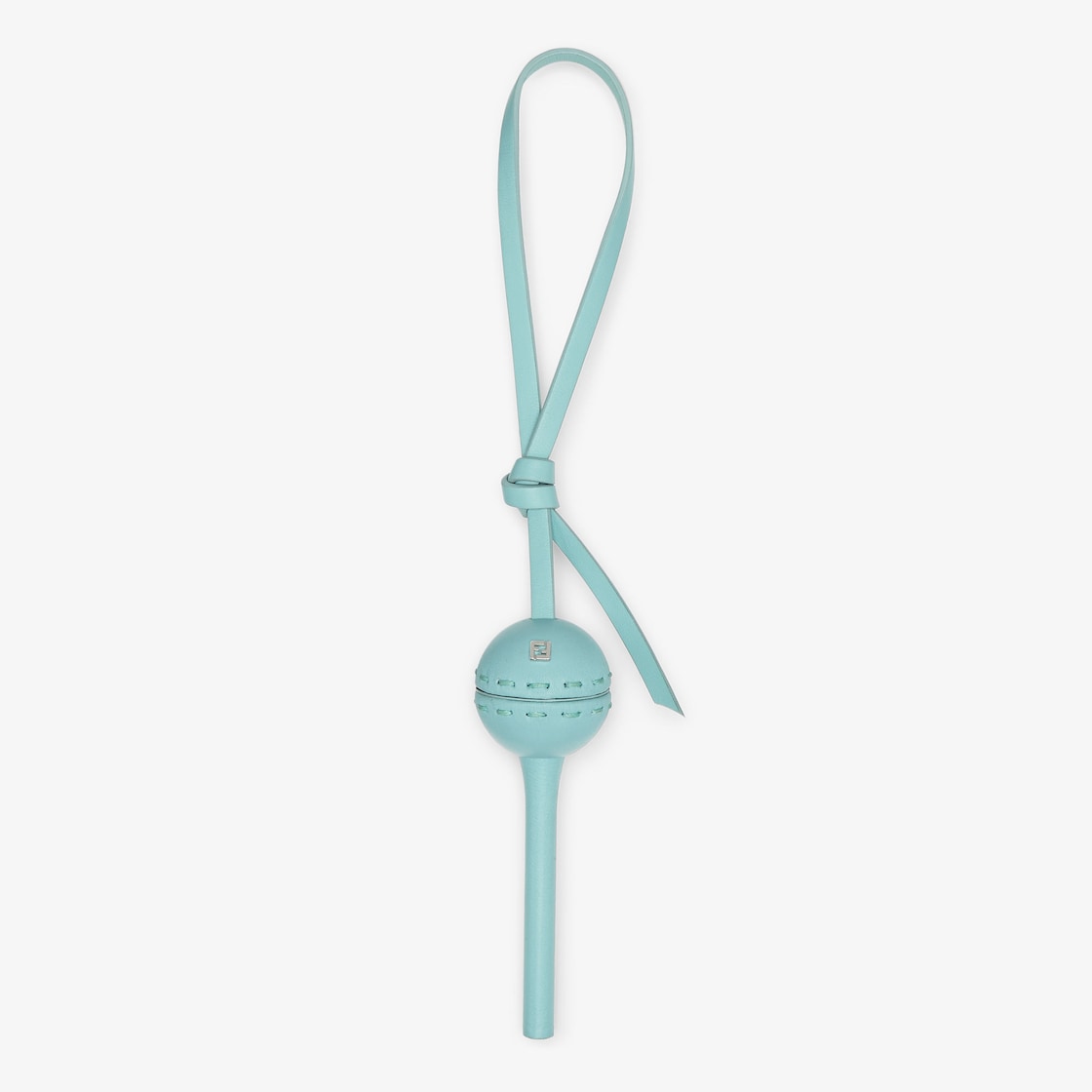Lollipop holder charm Leather Light blue | Fendi Lollipop holder charm Leather Light blue | Fendi