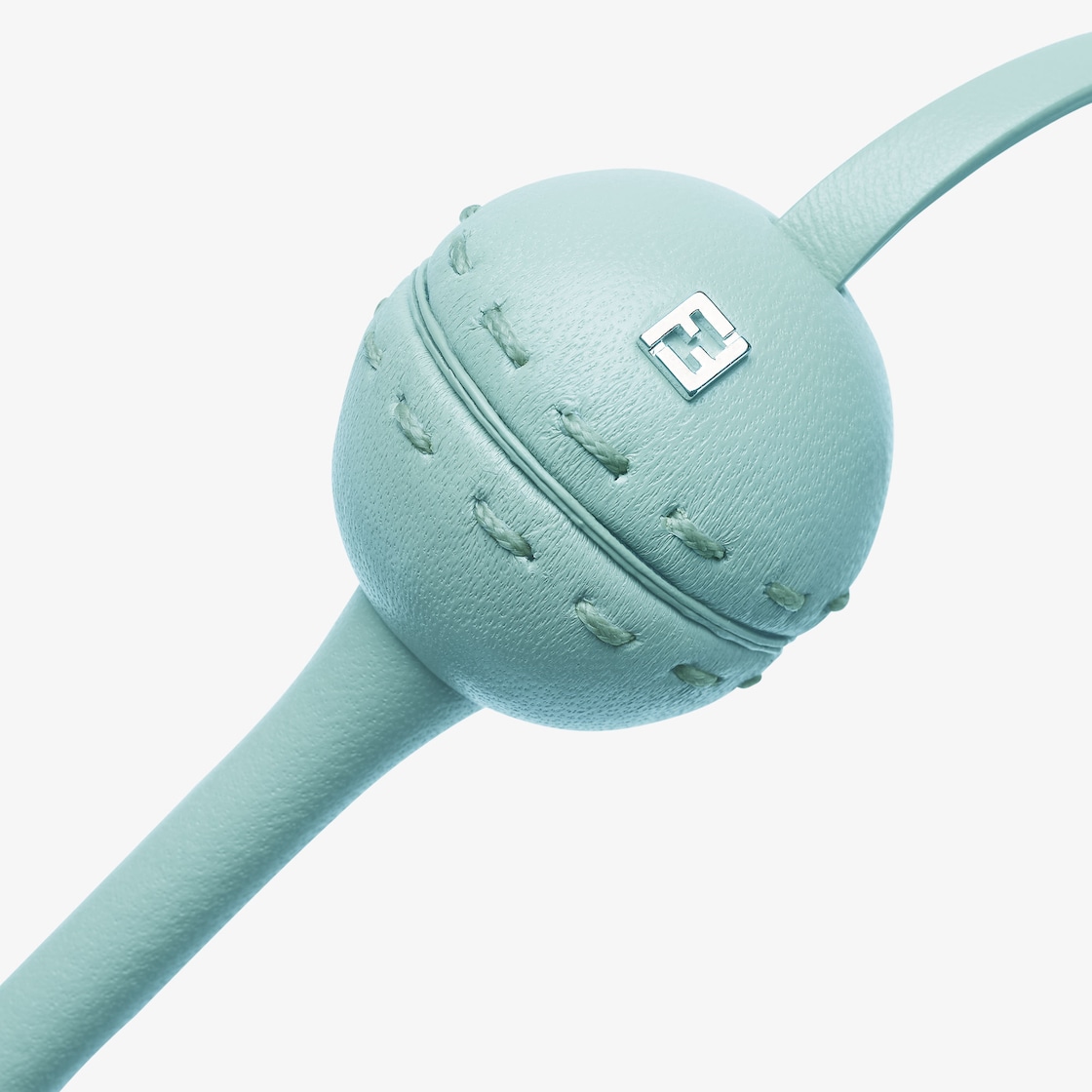 Lollipop holder charm Leather Light blue - Image 2/5