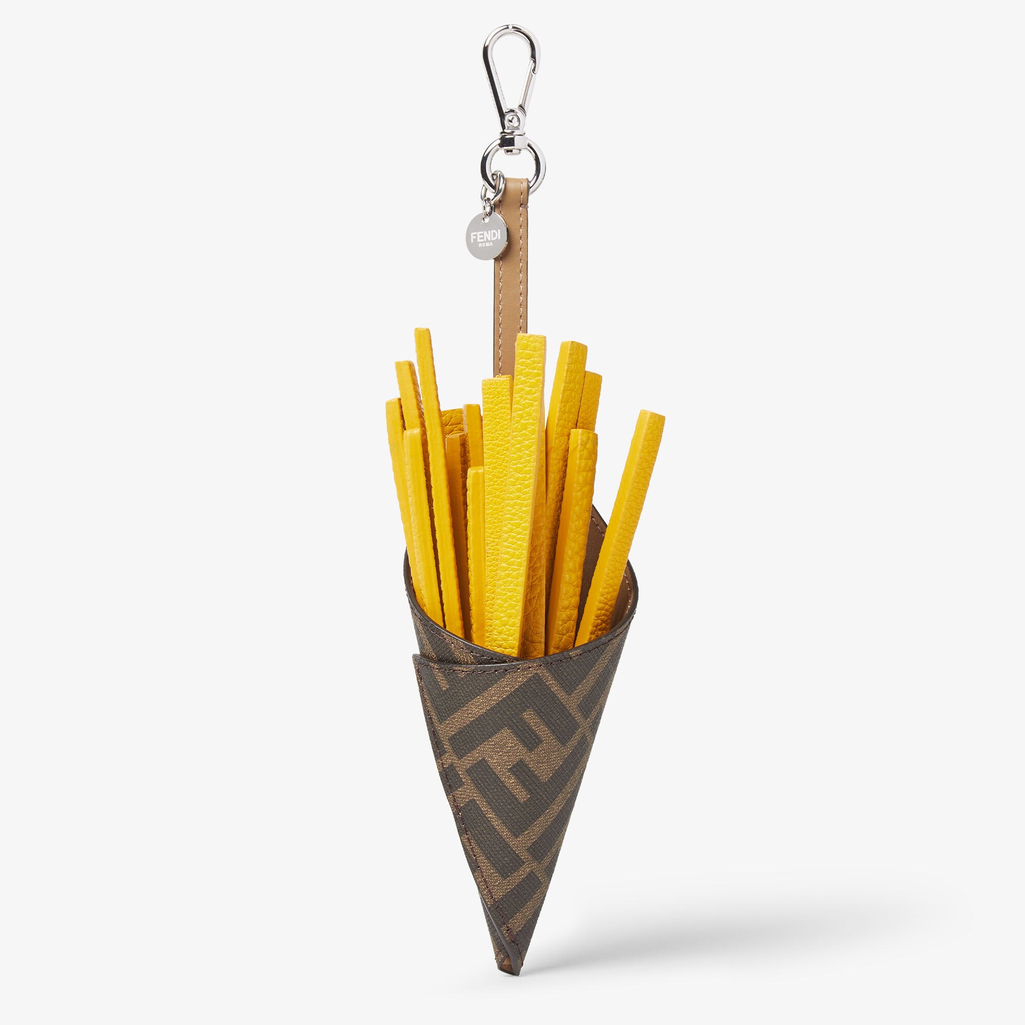 Fendiliciousチャーム カーフレザー イエロー | Fendi