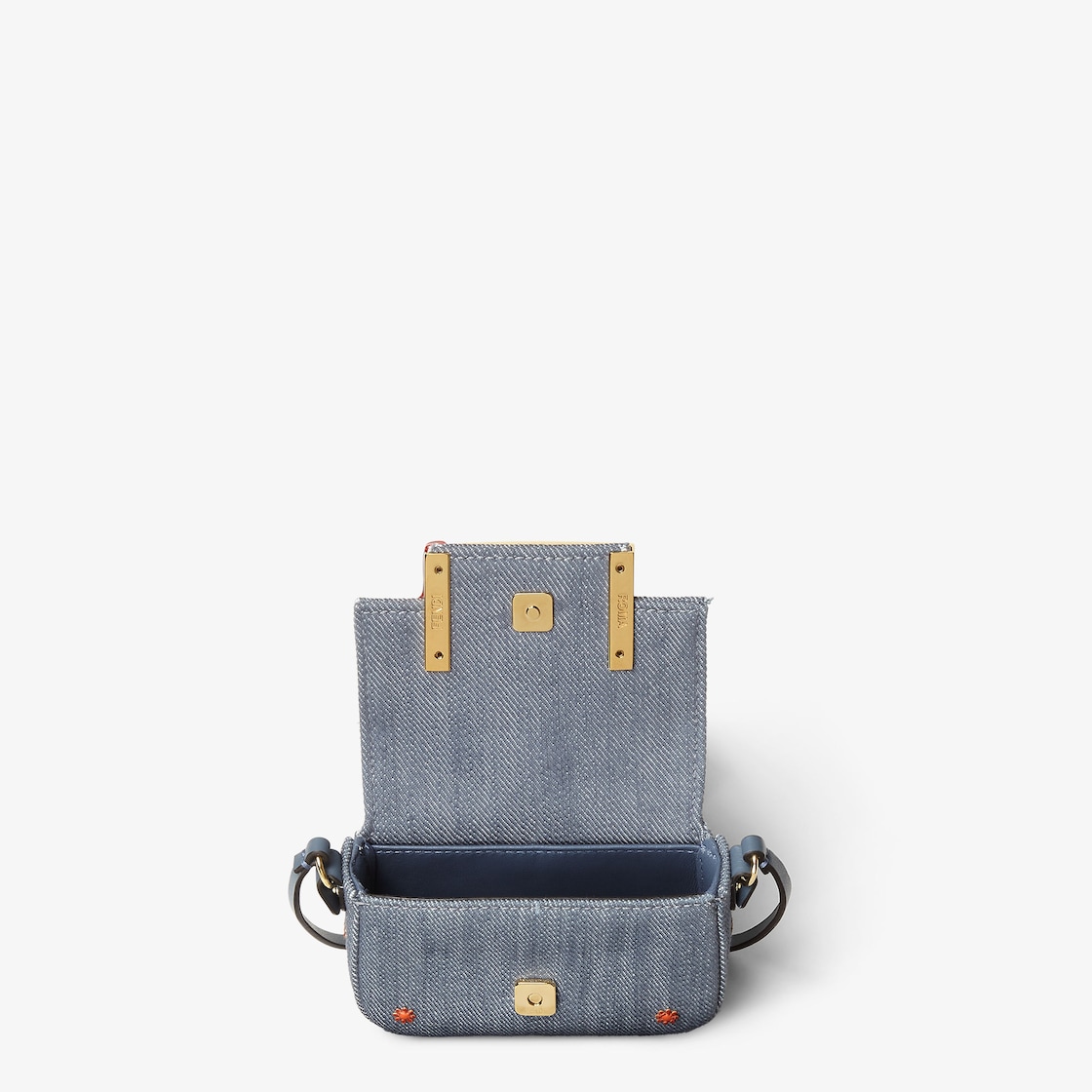 ナノ バゲット チャーム デニム ブルー | Fendi ナノ バゲット チャーム デニム ブルー | Fendi