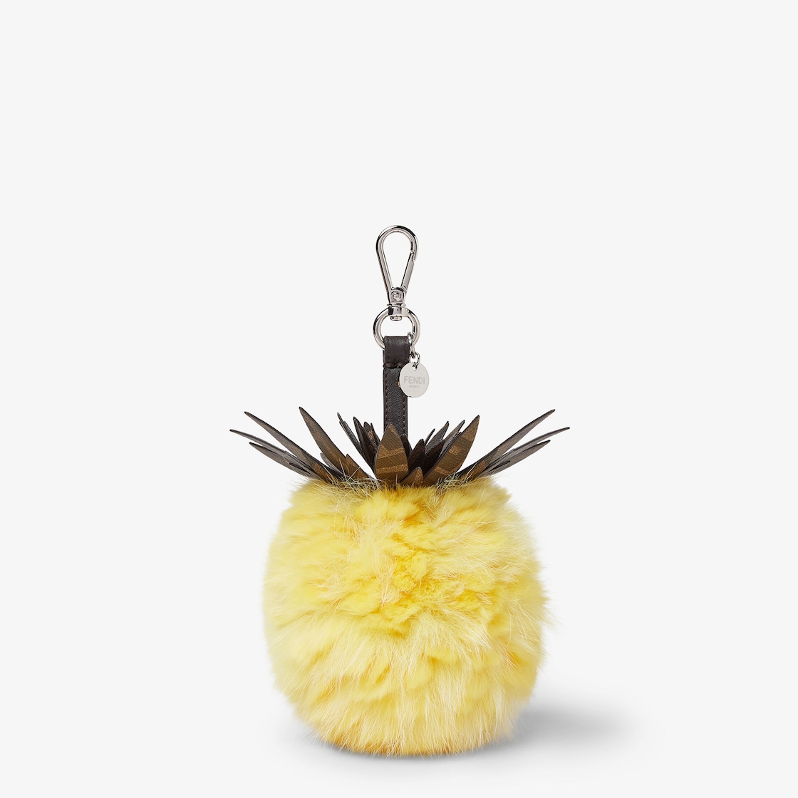 パイナップル チャーム ファー イエロー | Fendi パイナップル チャーム ファー イエロー | Fendi