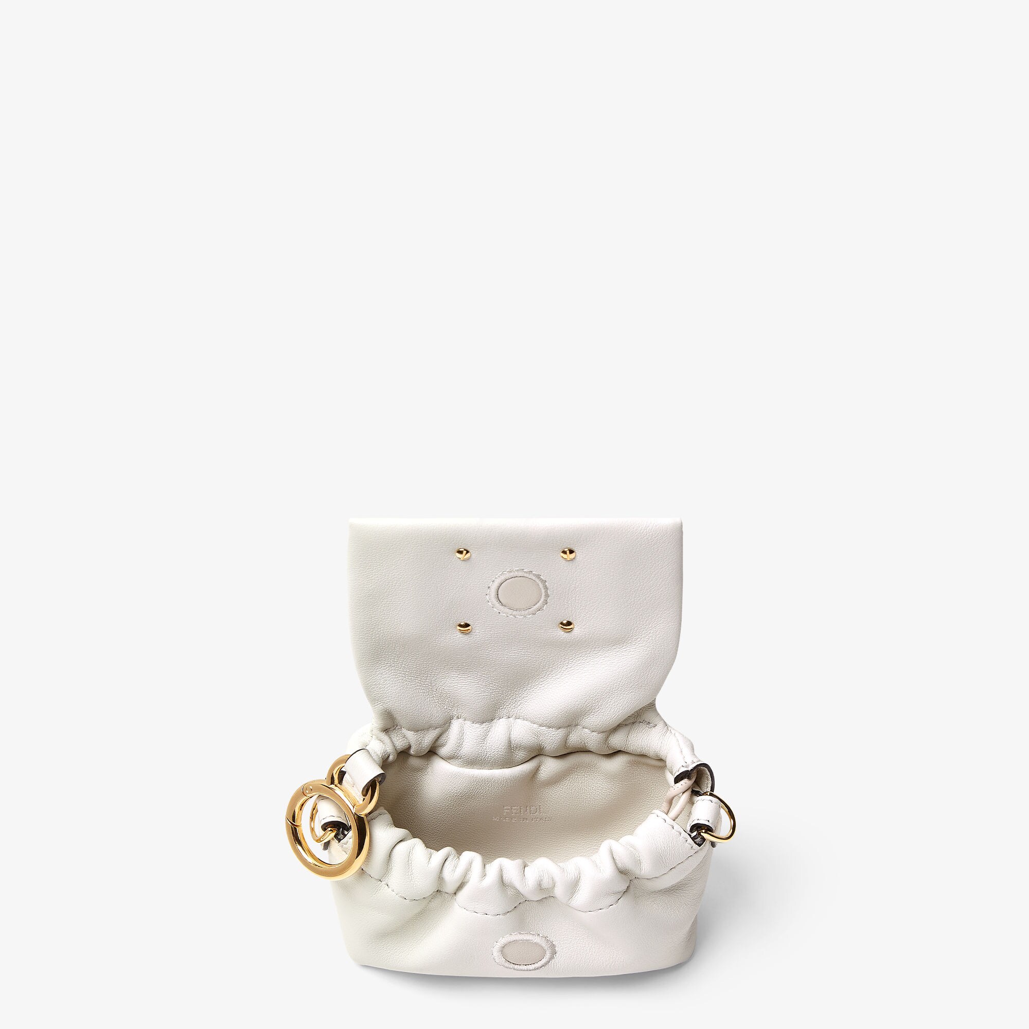 【FENDI】国内発送 Mamma Baguette ラージ ナッパレザー バッグ Mamma Baguette ラージ レザー グレー | Fendi