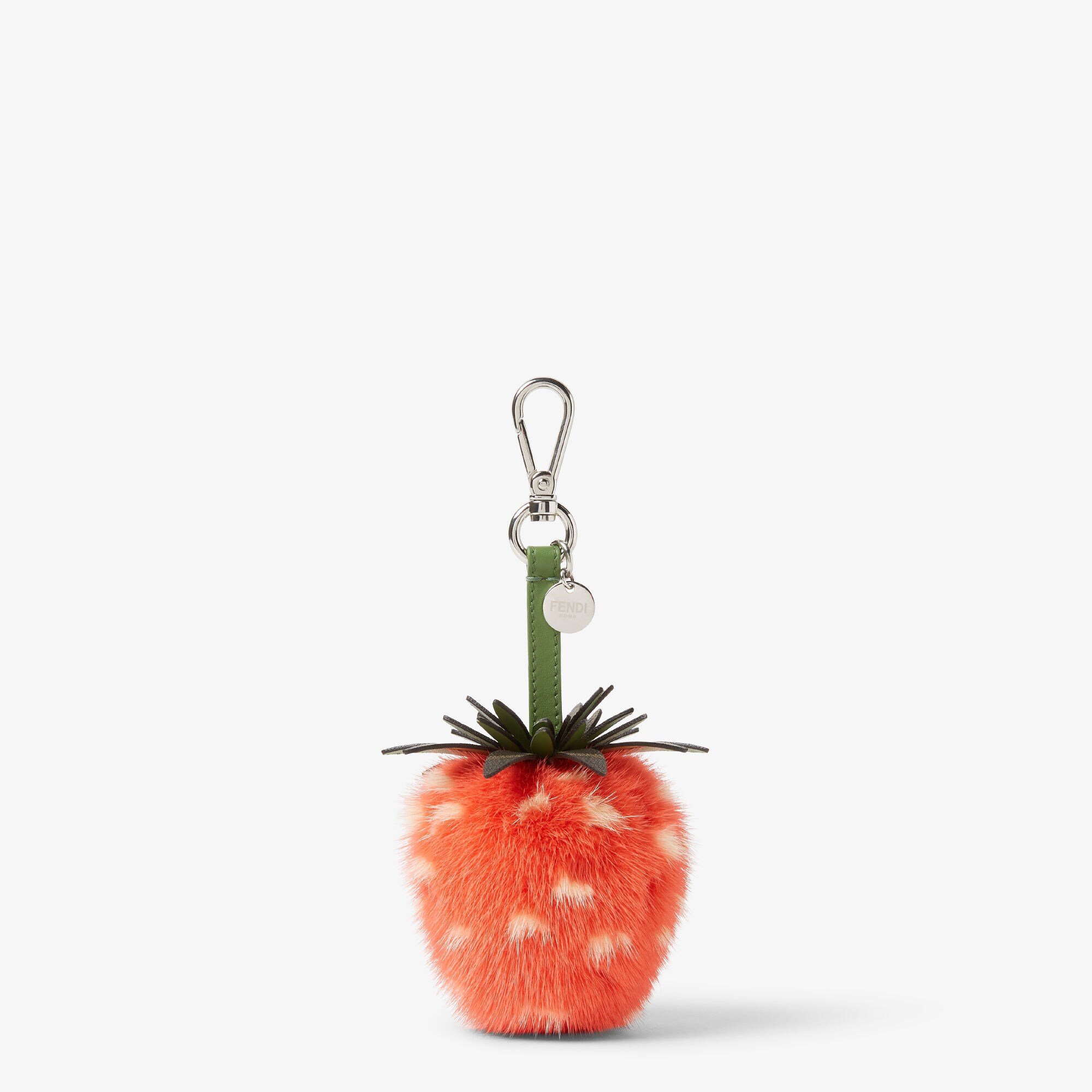 Strawberry Charm Fur Red | Fendi