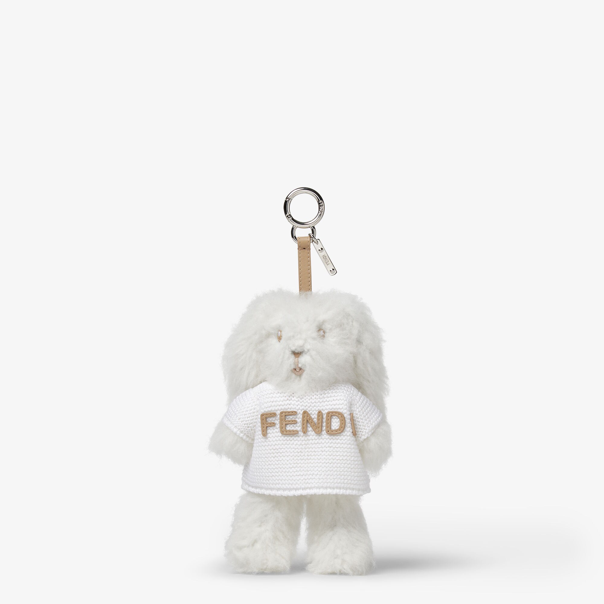 FENDI チャーム Fendi Blue And Black Fur Monster Purse Charm - Foxy Couture Carmel