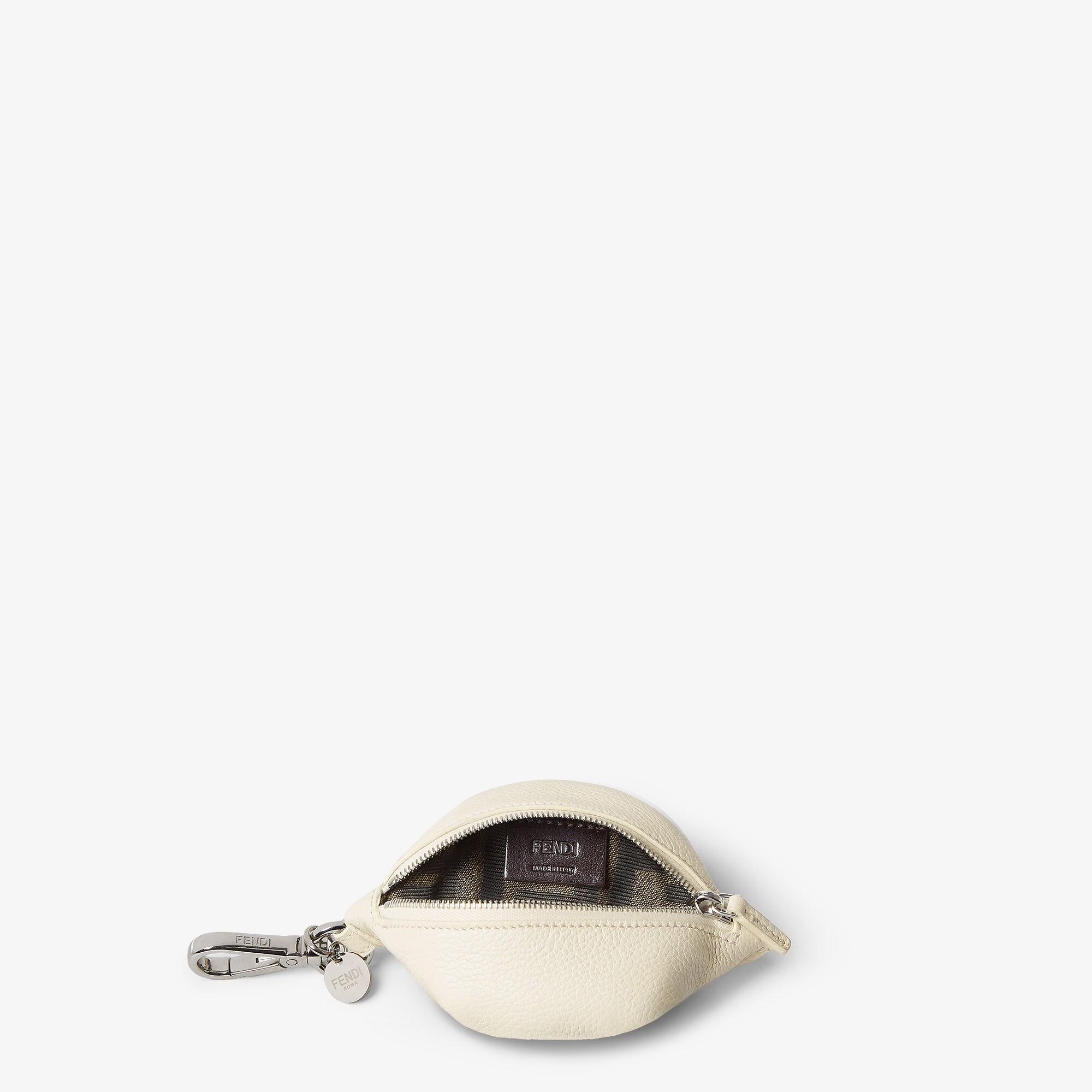 Dumpling Charm Leather White | Fendi