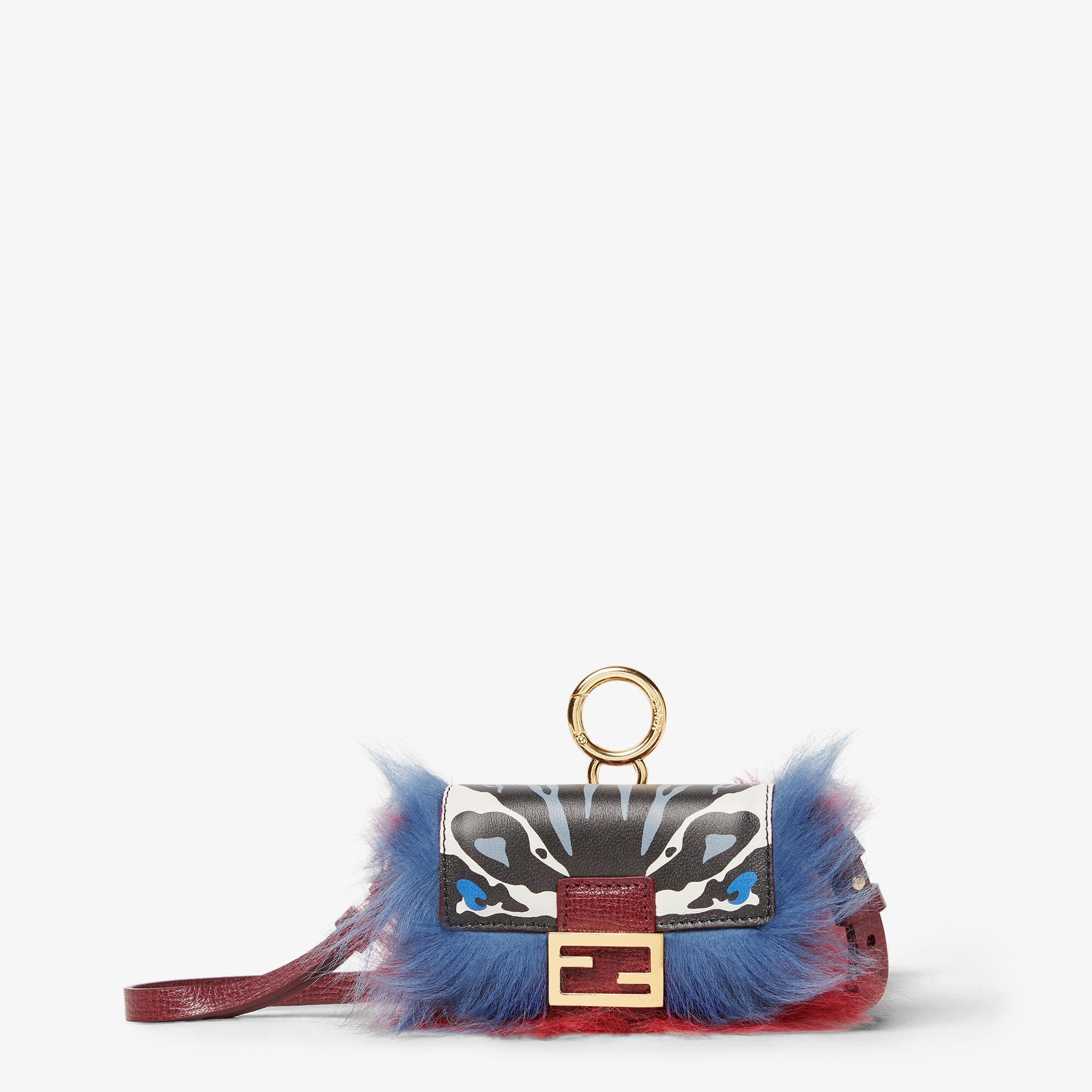 ナノ バゲット チャーム レザー マルチカラー | Fendi