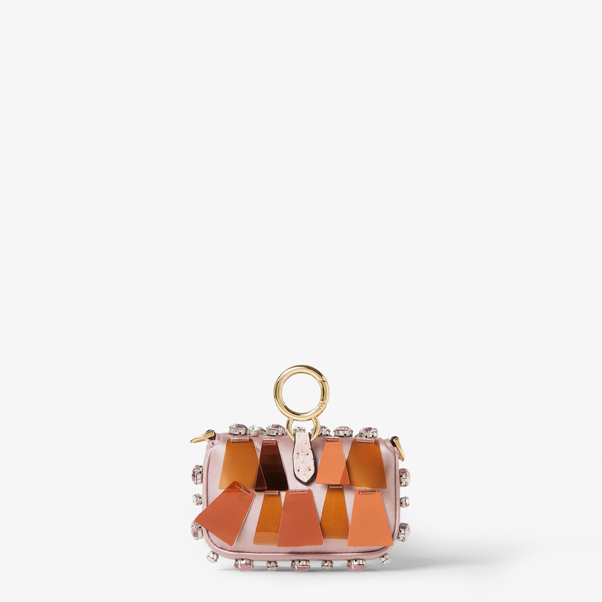 Nano Baguette Charm Sequins or crystals Pink | Fendi