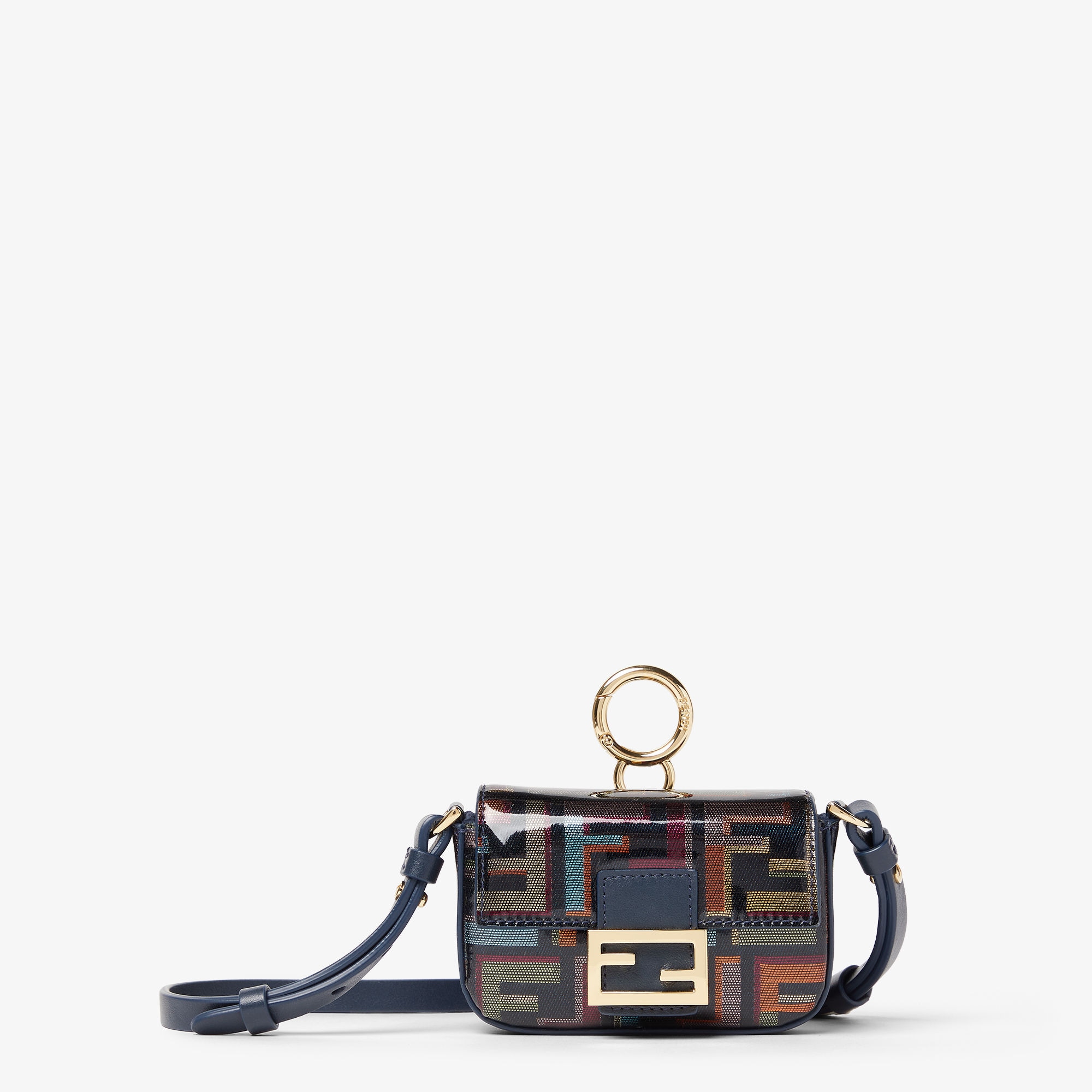 ナノ バゲット チャーム ファブリック マルチカラー | Fendi