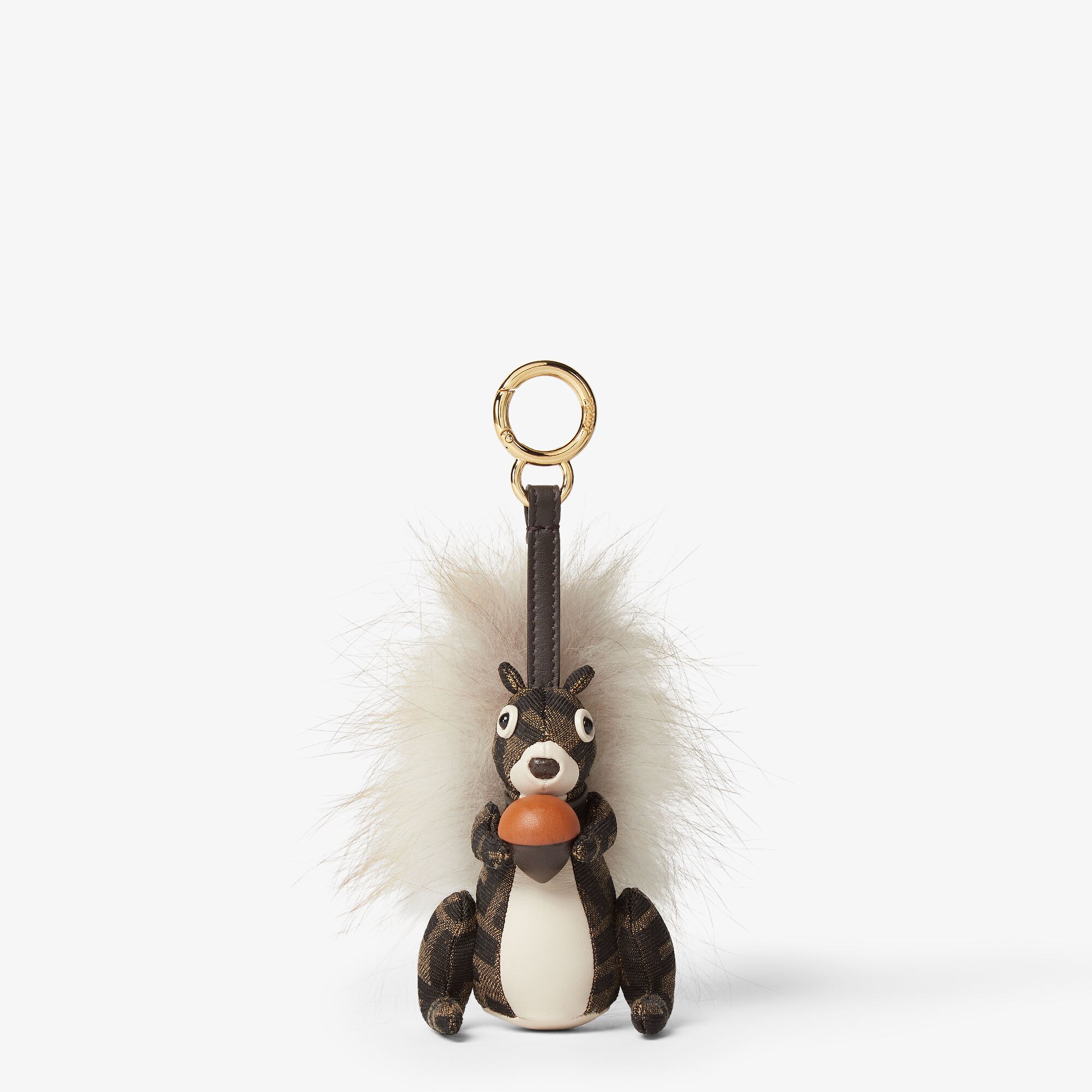 【FENDI】ウィッチャーズ ミンクファー キー チャーム フェンディのチャーム「フェンディ ウィッチーズ」限定色、ふわふわ