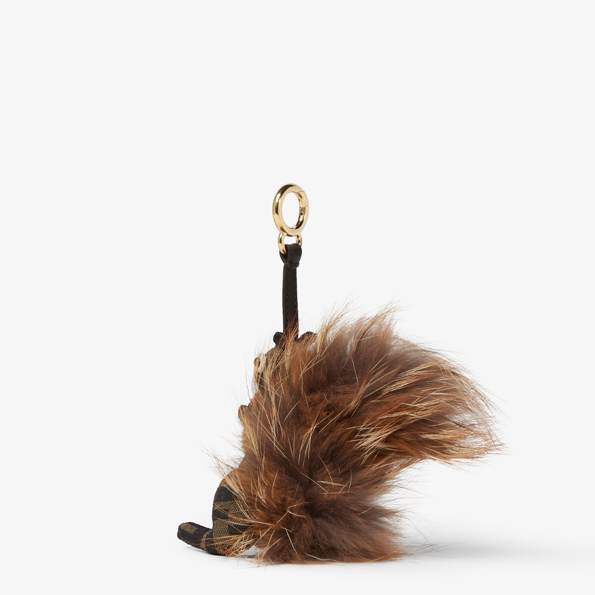 リスのチャーム ファブリック ブラウン | Fendi