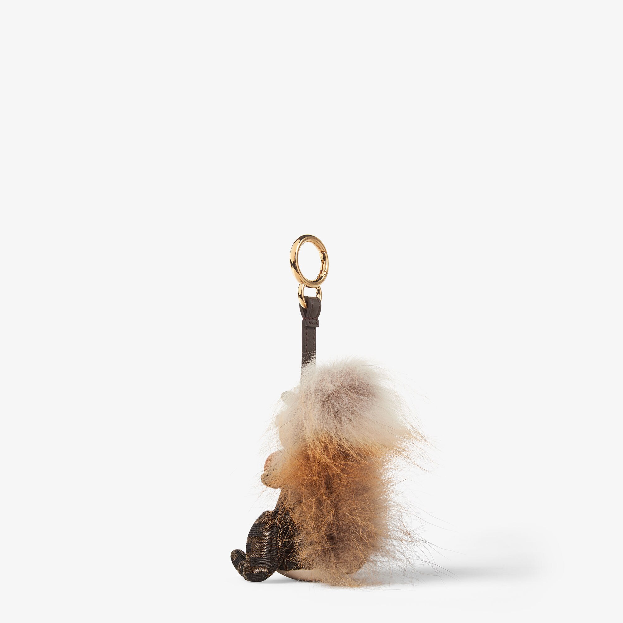 リスのチャーム ファブリック ブラウン | Fendi