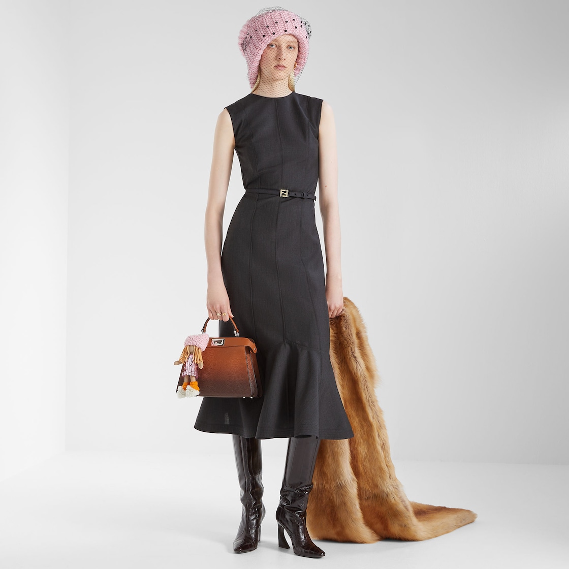 Fendi Best Friends Forever Charm Leather Multicolour - Image 4/4