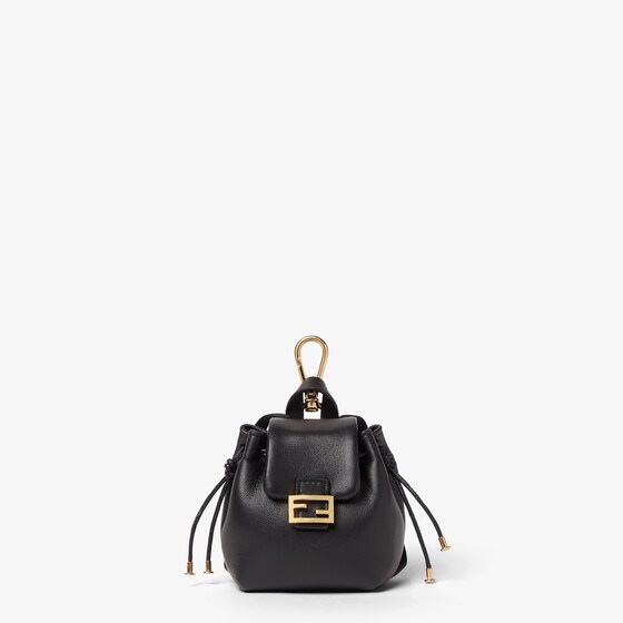 Fendi Nano Backpack Charm In Black