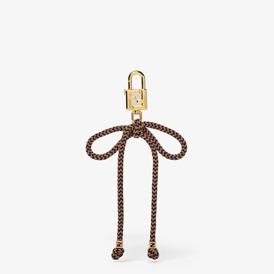 Fendi Padlock Charm In Multi