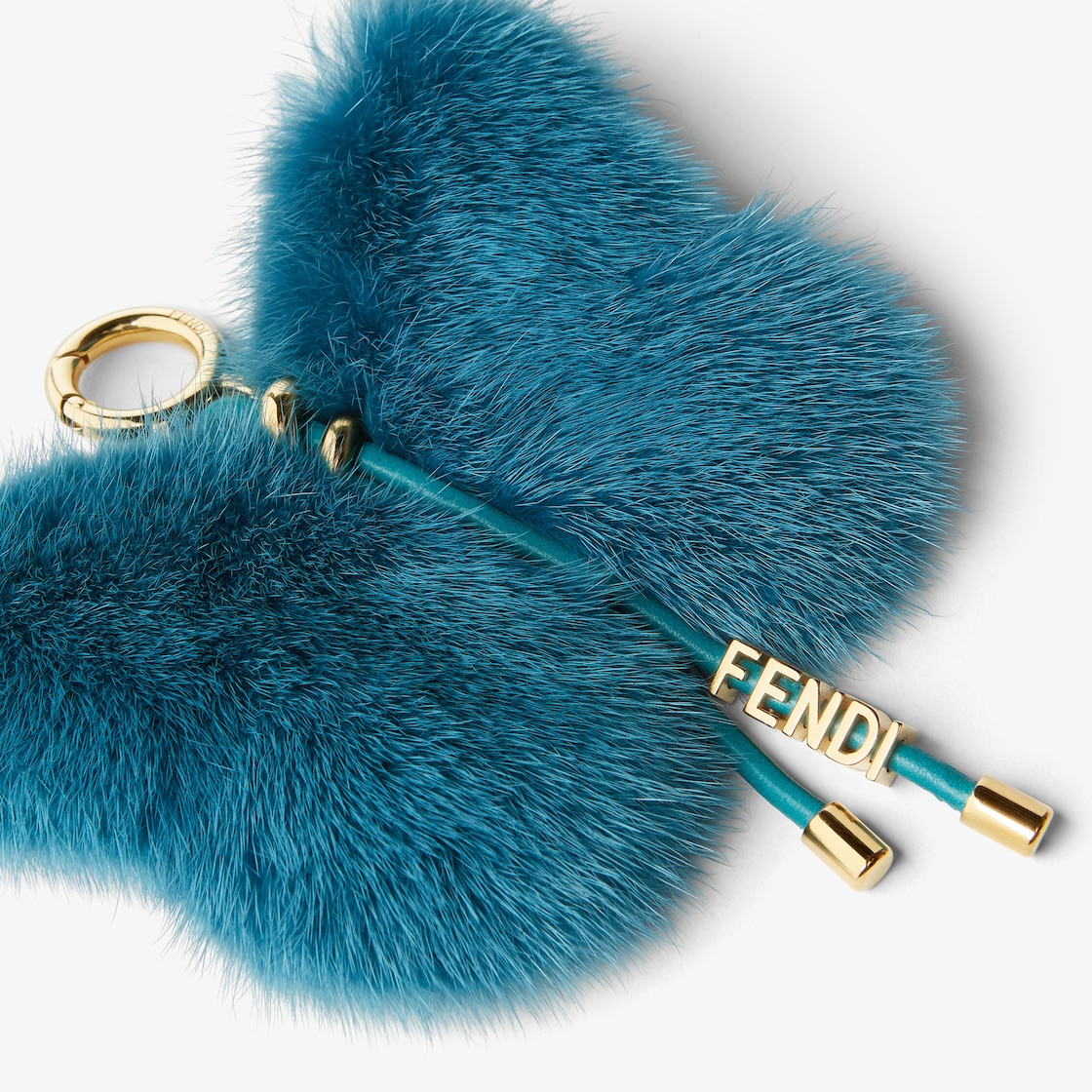 Butterfly Charm Fur Light blue - Image 6/7