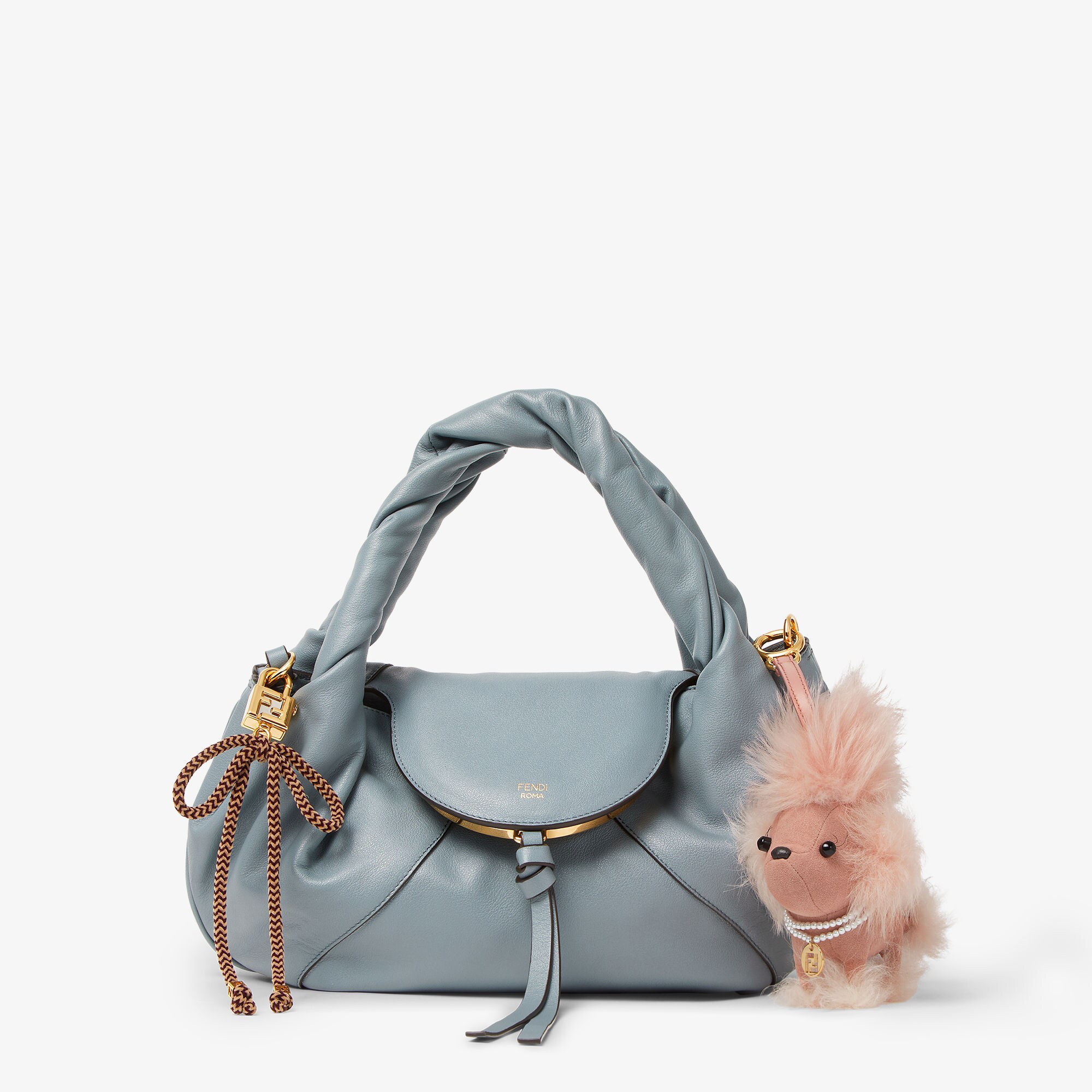 Fendi Lola チャーム ファブリック ピンク | Fendi