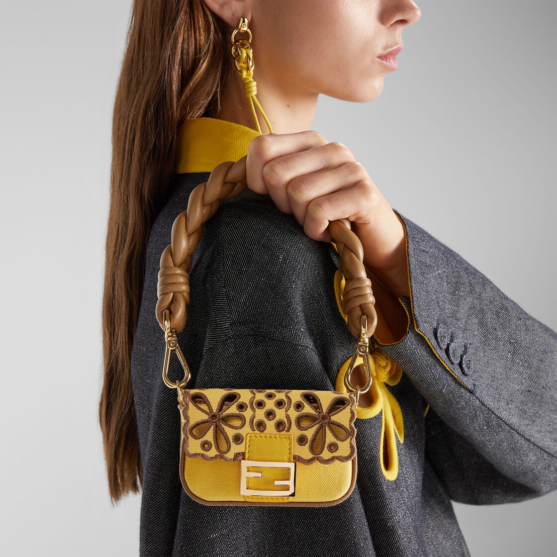 Nano Baguette Maxi Handle Charm