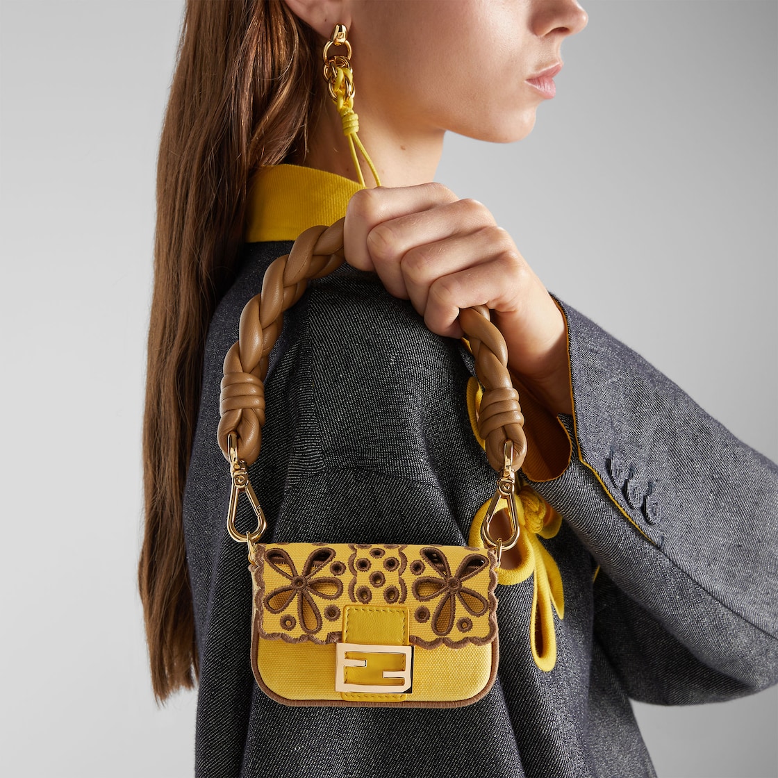 Nano Baguette Maxi Handle Charm