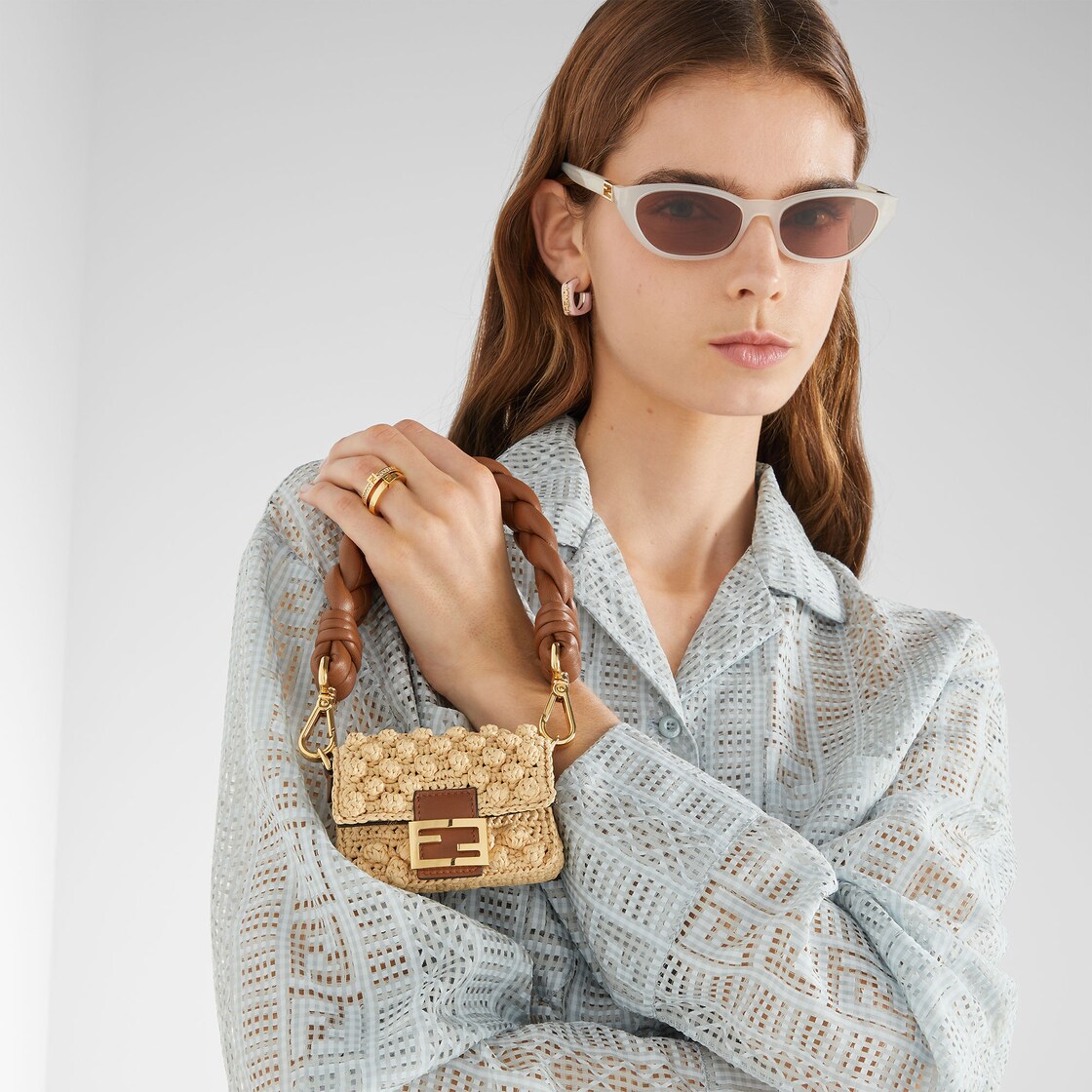 Nano Baguette Maxi Handle Charm