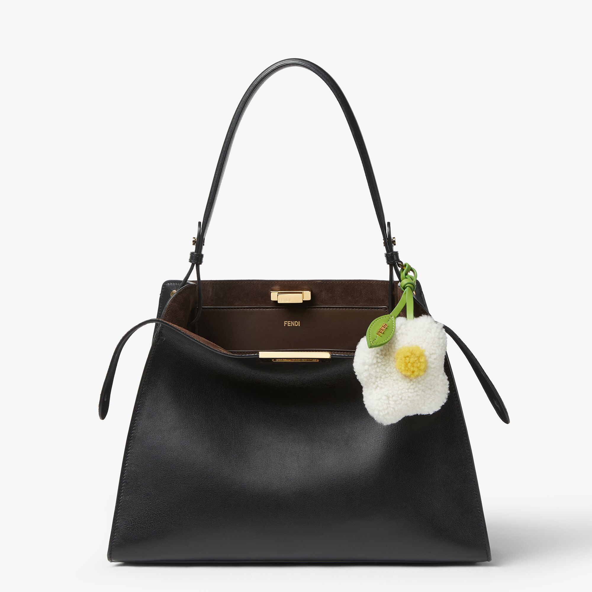 Sunny Side Flowers Charm Fur Multicolor | Fendi