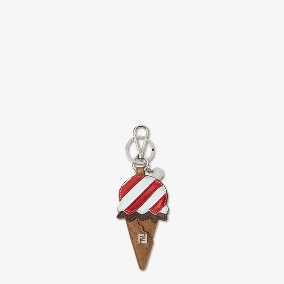 Fendi Bag charm with exclusive ice cream cone design