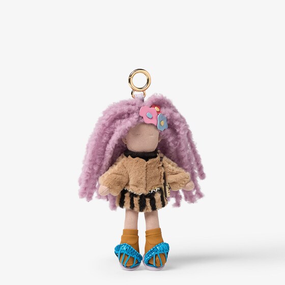 Fendi Emma Collectable Charm In Pink