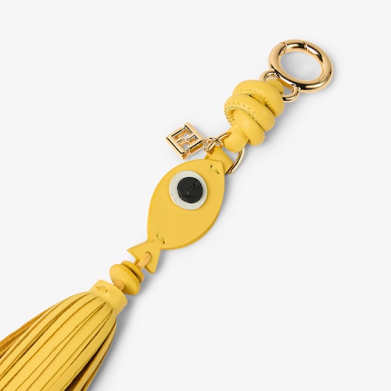 Fendi Fish charm with oversized fringed tassel | Thumbnail 2