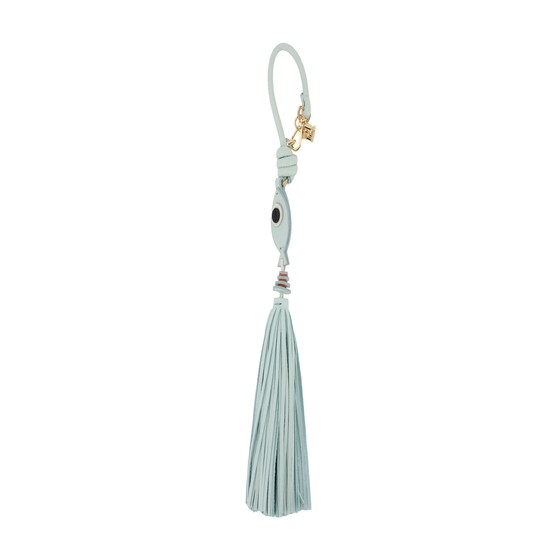 Fendi Fish charm with oversized fringed tassel