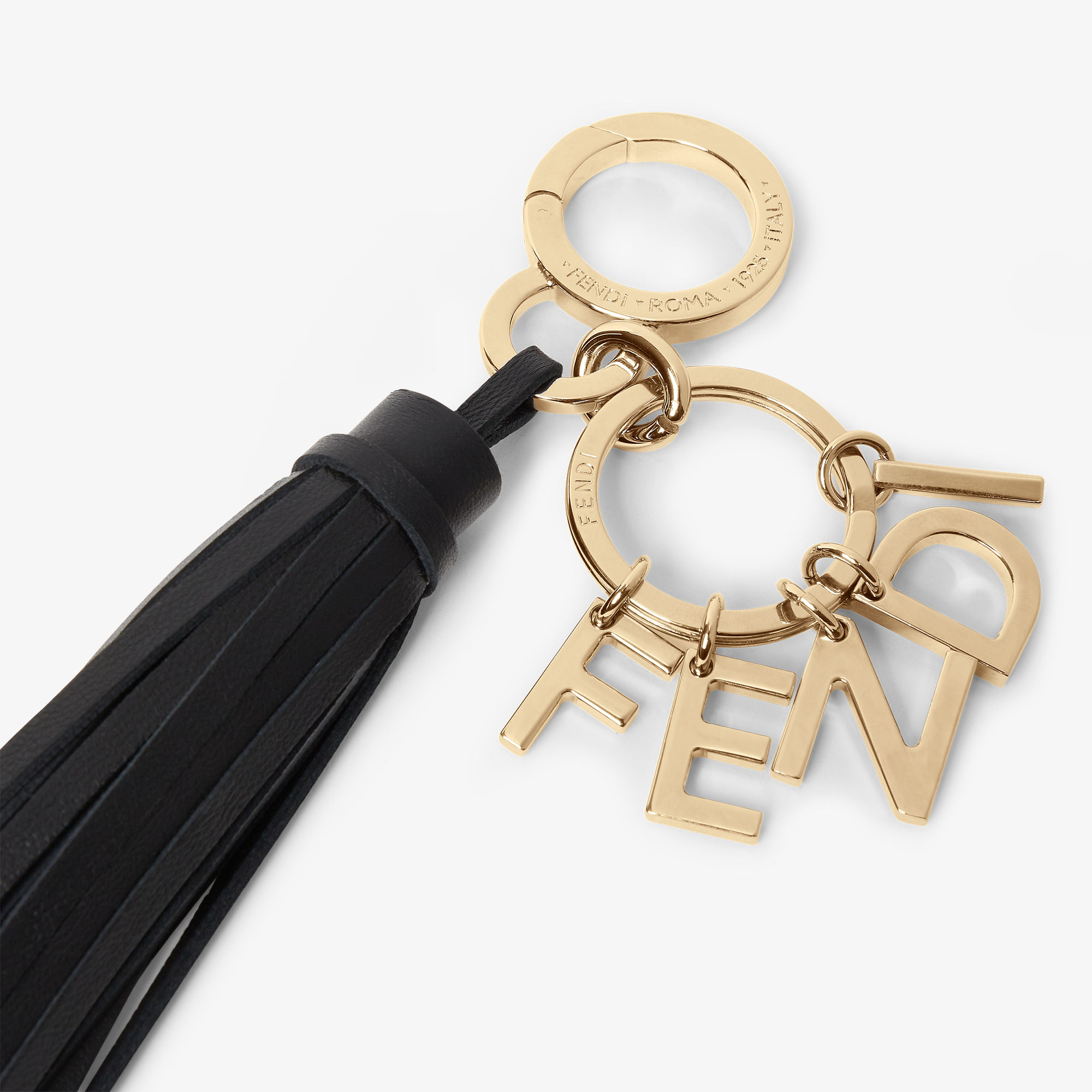 Fendi Letters Charm - Black | FENDI International