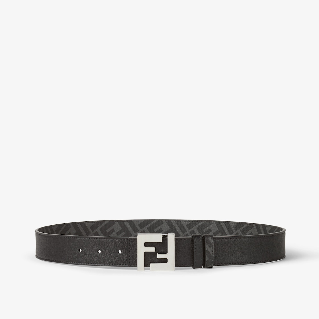 FF Squared Belt Leather Black - Image 1/4