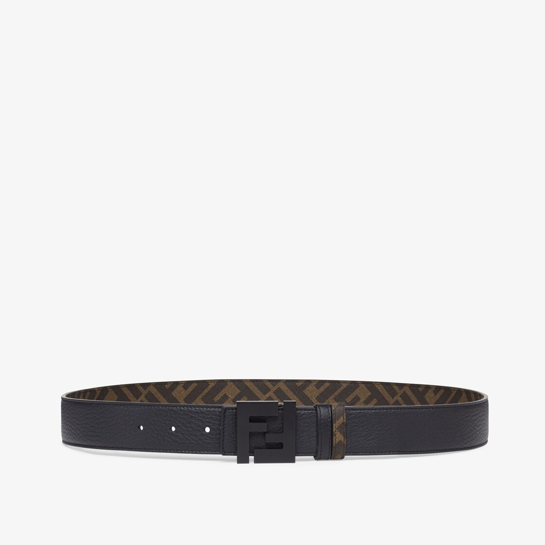 Black and hotsell silver fendi belt