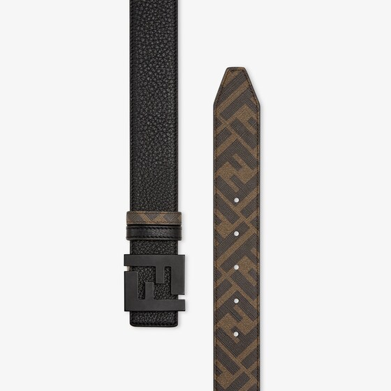 Fendi Reversible belt with two loops | Thumbnail 3