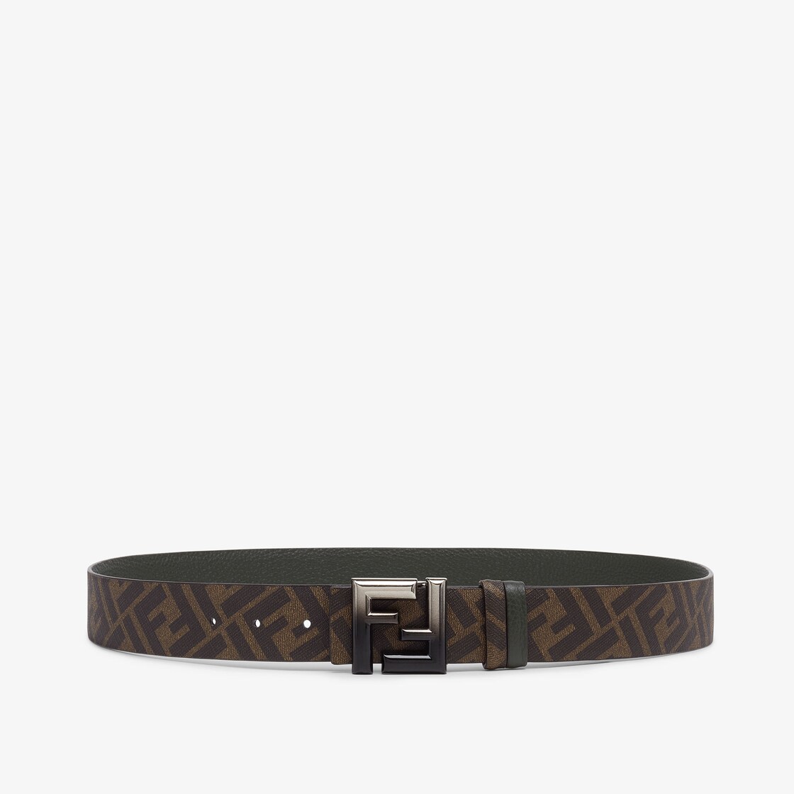 FF Rounded Belt Cuoio Romano leather Green - Image 2/4