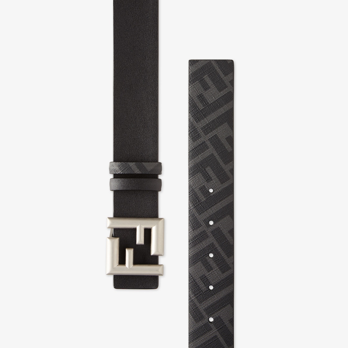 FF Rounded Belt Leather Black - Image 3/4