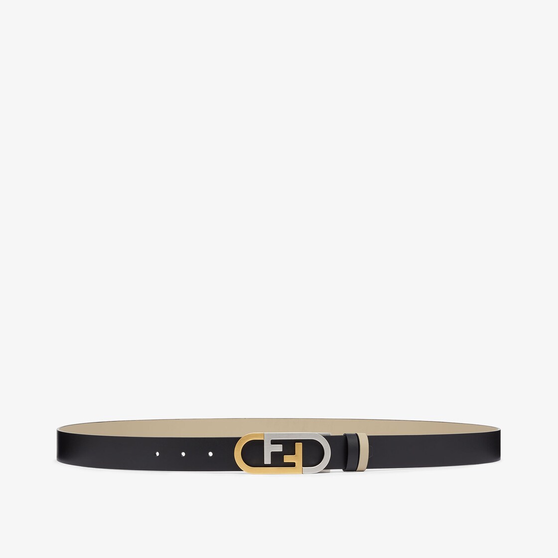 Fendi logo discount reversible belt