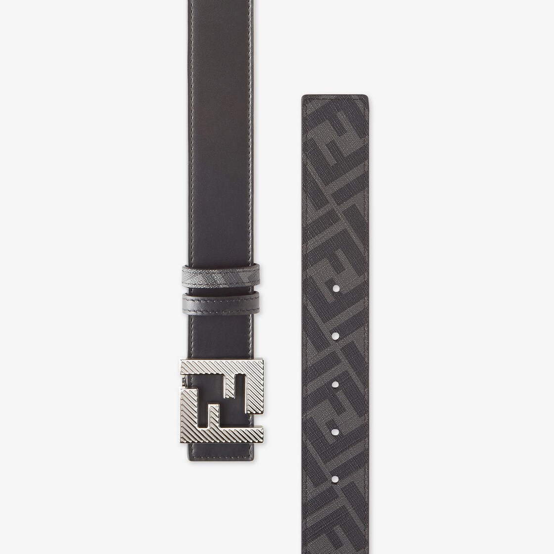 FF Squared Belt Leather Black - Image 4/5