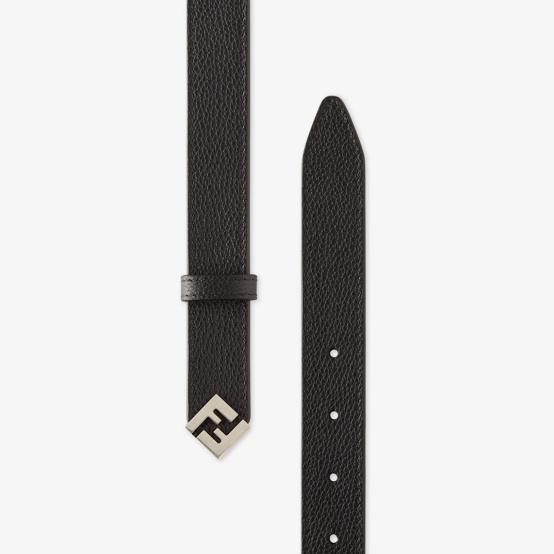 FF Squared Belt Leather Black - Image 2/3