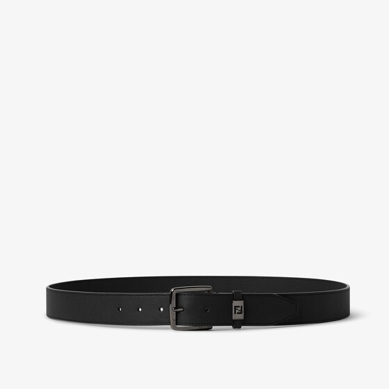 Fendi Ff Belt In Black