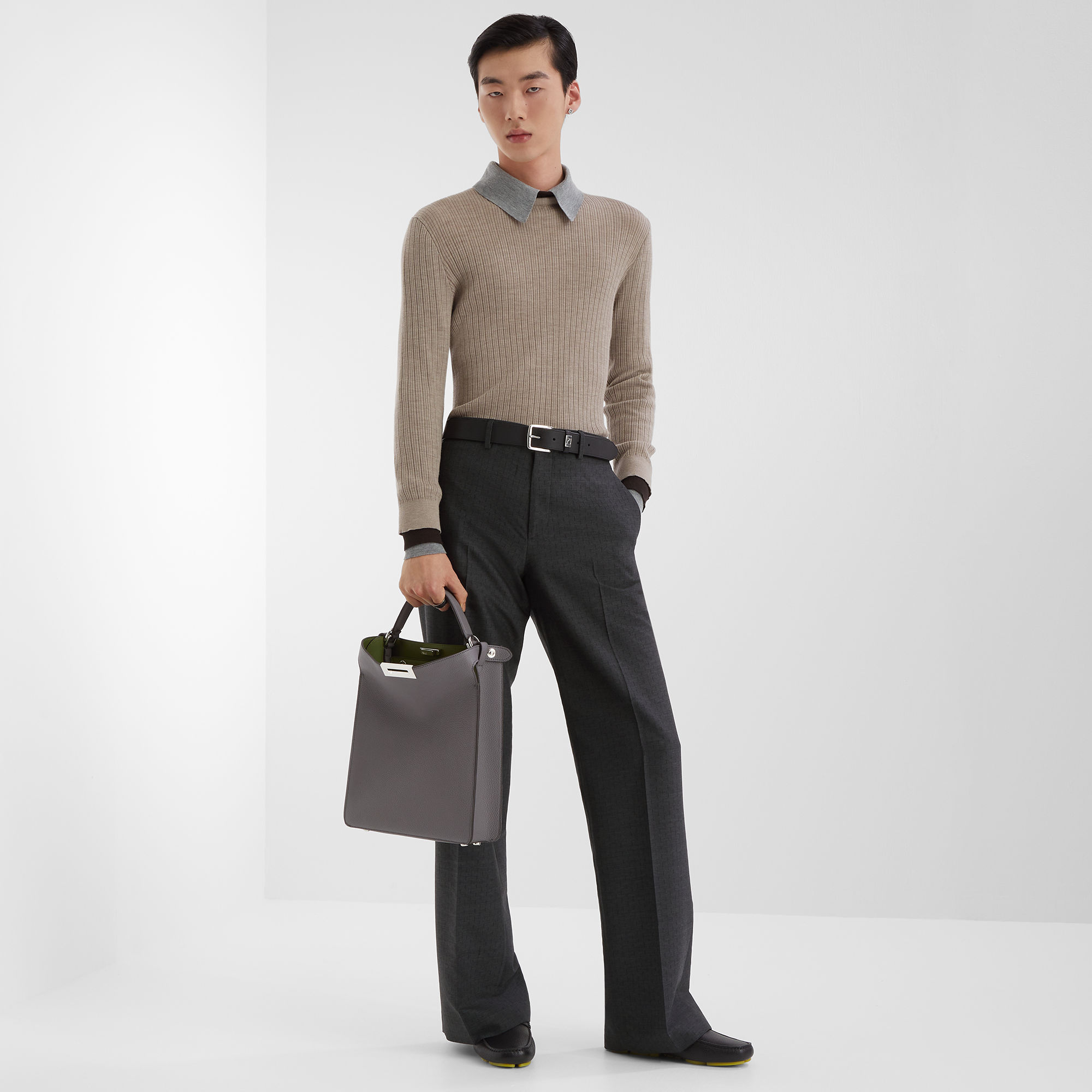 FFベルト レザー ブラック | Fendi FFベルト レザー ブラック | Fendi
